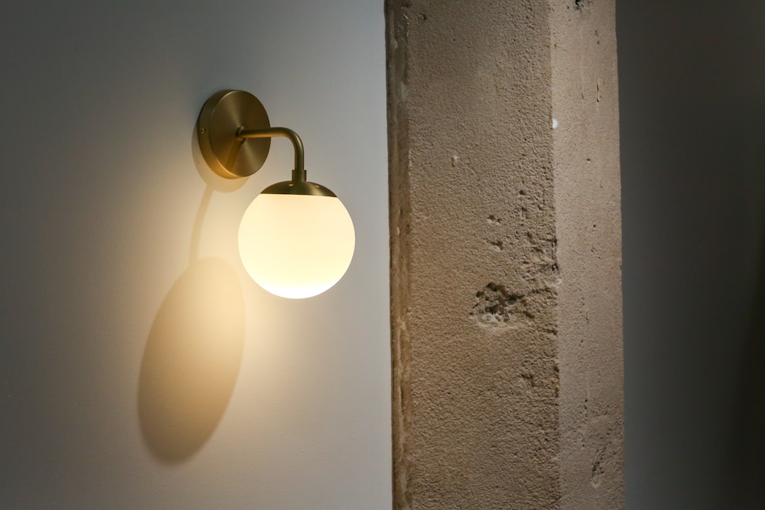 Photo industrial wall lamp