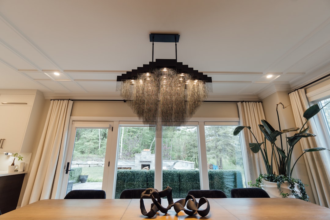 Photo Nordic Living Room Chandelier